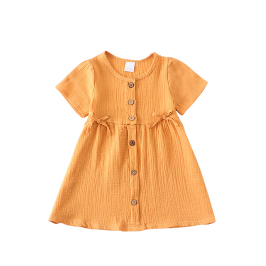 Mustard A-Dress